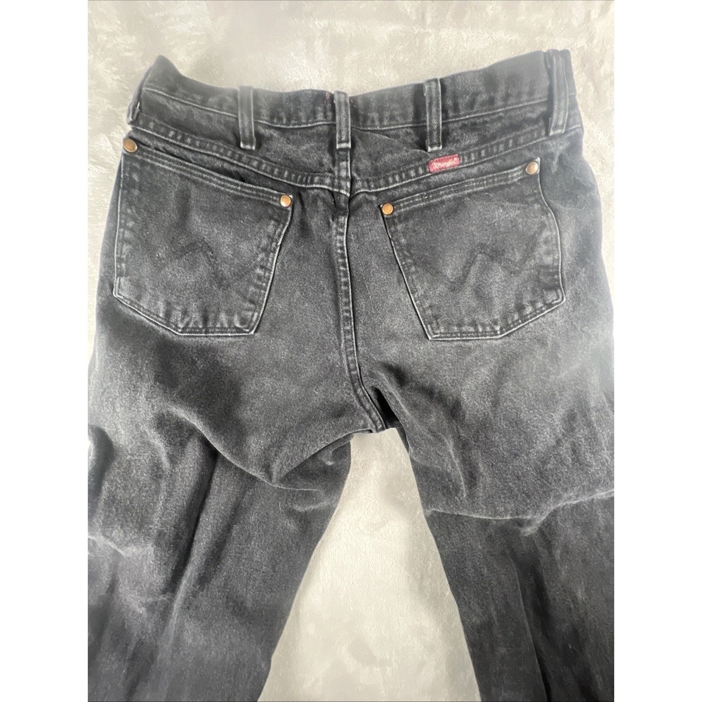 Vintage Wrangler Jean Mens relaxed Size 34x30 Black 31MWZWK Cowboy Cut Western‎